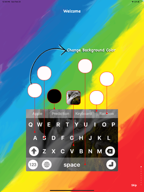 Screenshot #6 pour Rainbow Indic Keyboard