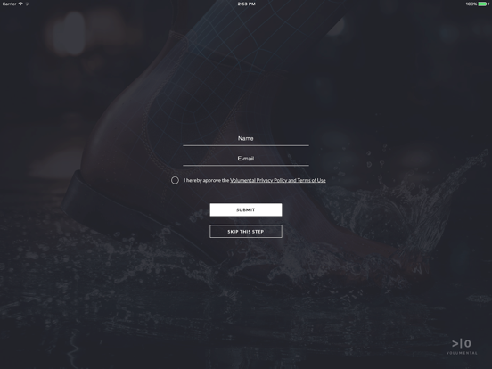 Volumental Retail app screenshot 2