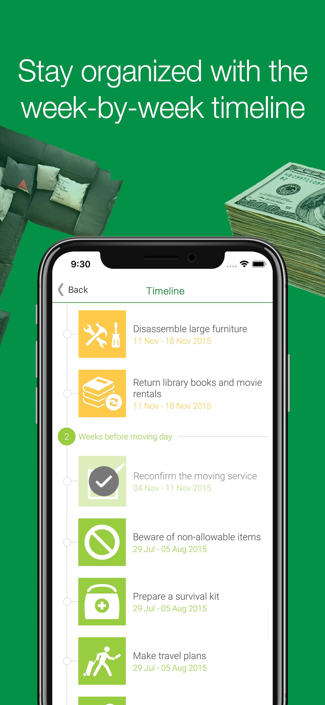 MoveAdvisor: Moving App