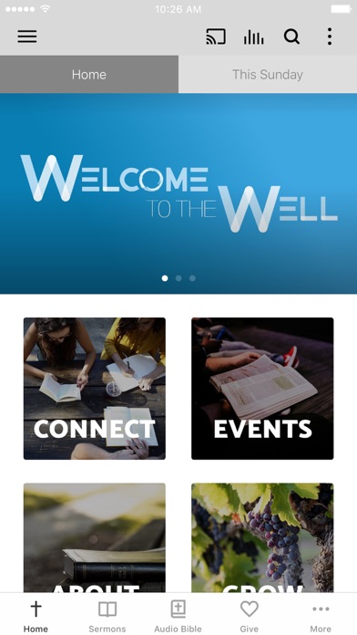 The Well Church App Screenshot