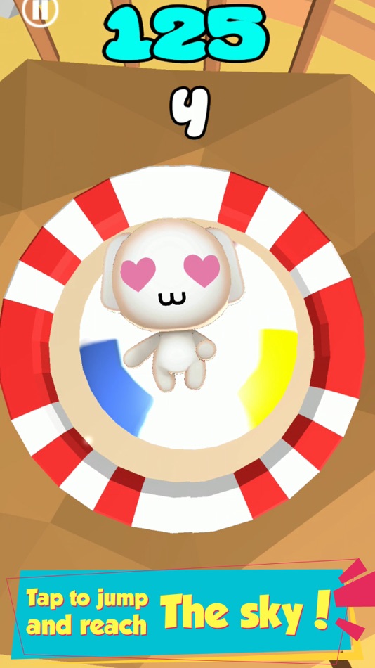 #1. Plushy Jump (iOS) Podle: TapMafia