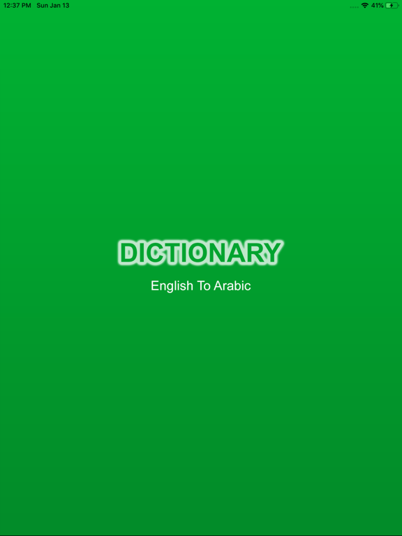 Screenshot #4 pour Arabic Dictionary: Offline