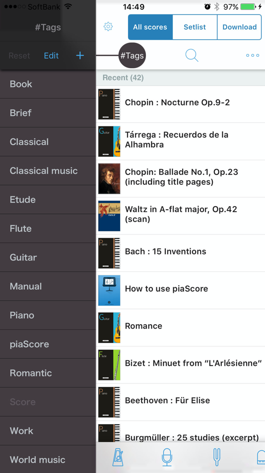 #4. Piascore - Smart Music Score (iOS) Av: Piascore, Inc.