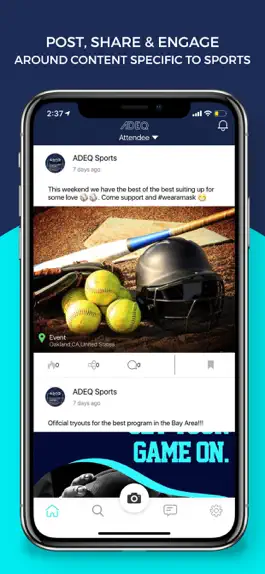 Game screenshot ADEQ Sports apk