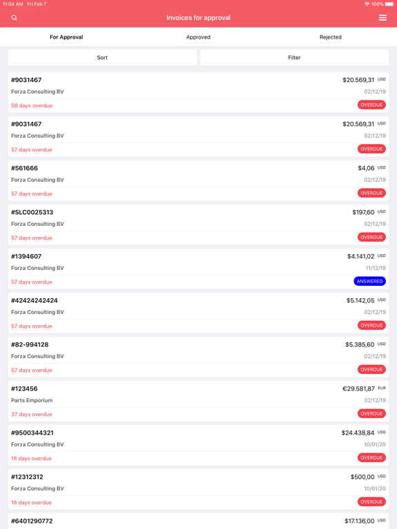 Screenshot #5 pour SCANMAN Invoice Approval 2