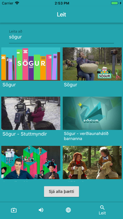 KrakkaRÚV Screenshot