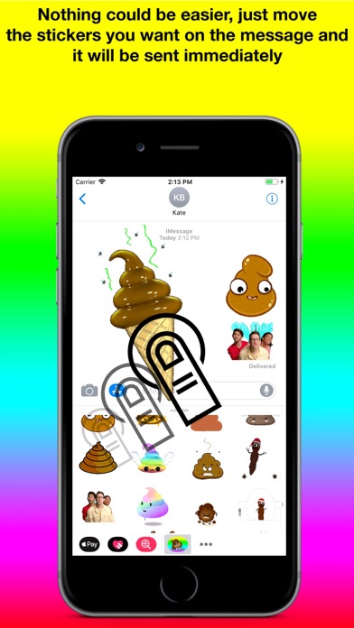 Animated Poop Stickers Screenshots