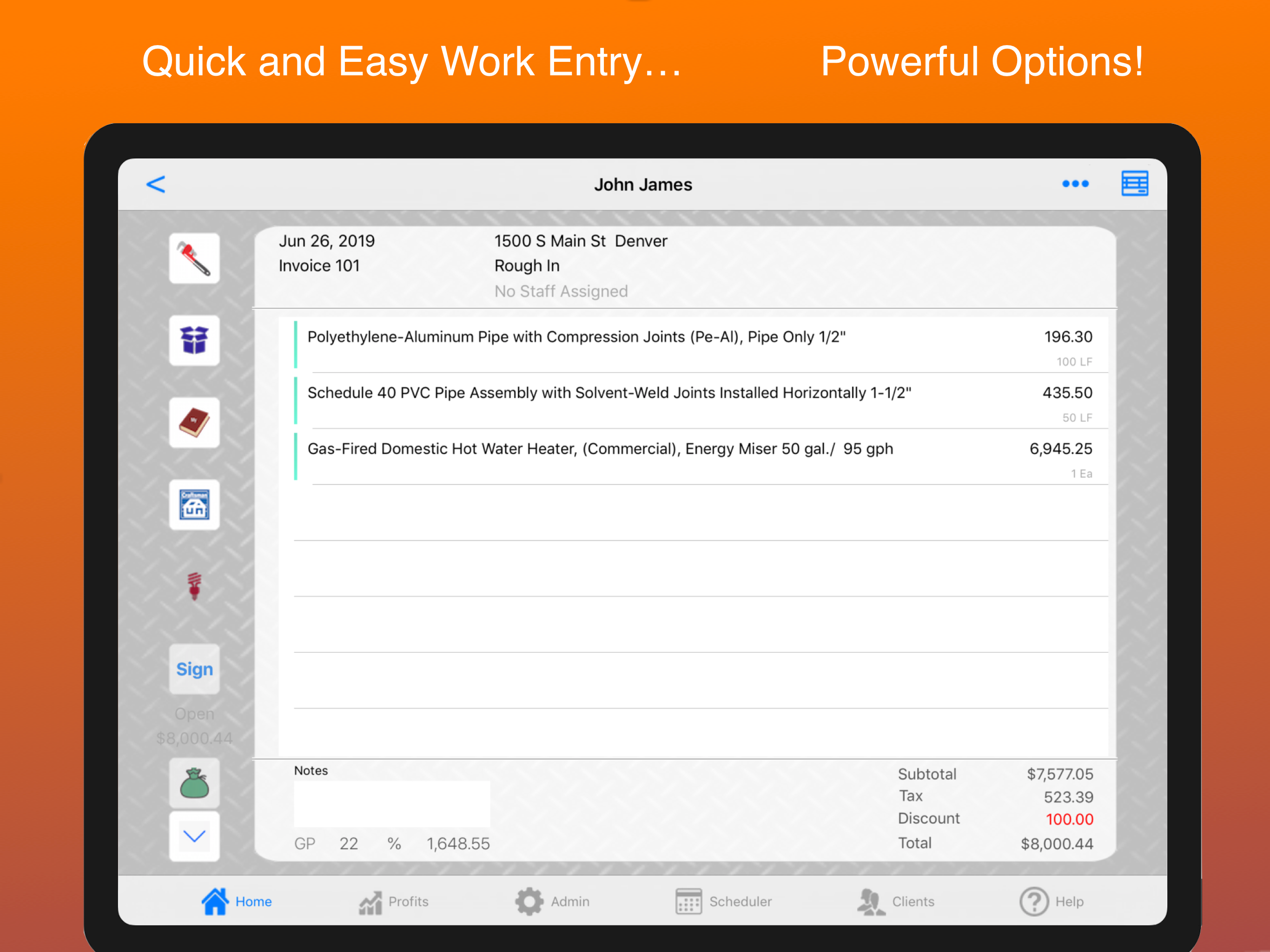 Plumber Invoices & Estimates screenshot 15
