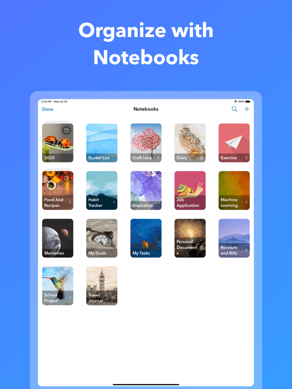 UpNote - notes, diary, journalのおすすめ画像2