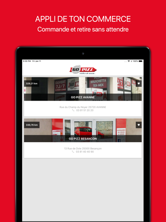 Screenshot #4 pour Go Pizz
