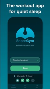 SnoreGym : Reduce Your Snoring screenshot