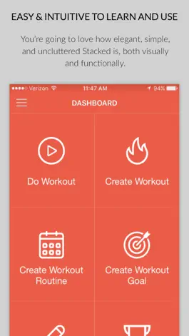 Game screenshot Stacked - Workout Tracker for apk