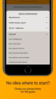 finalcountdown bucket list app iphone screenshot 4