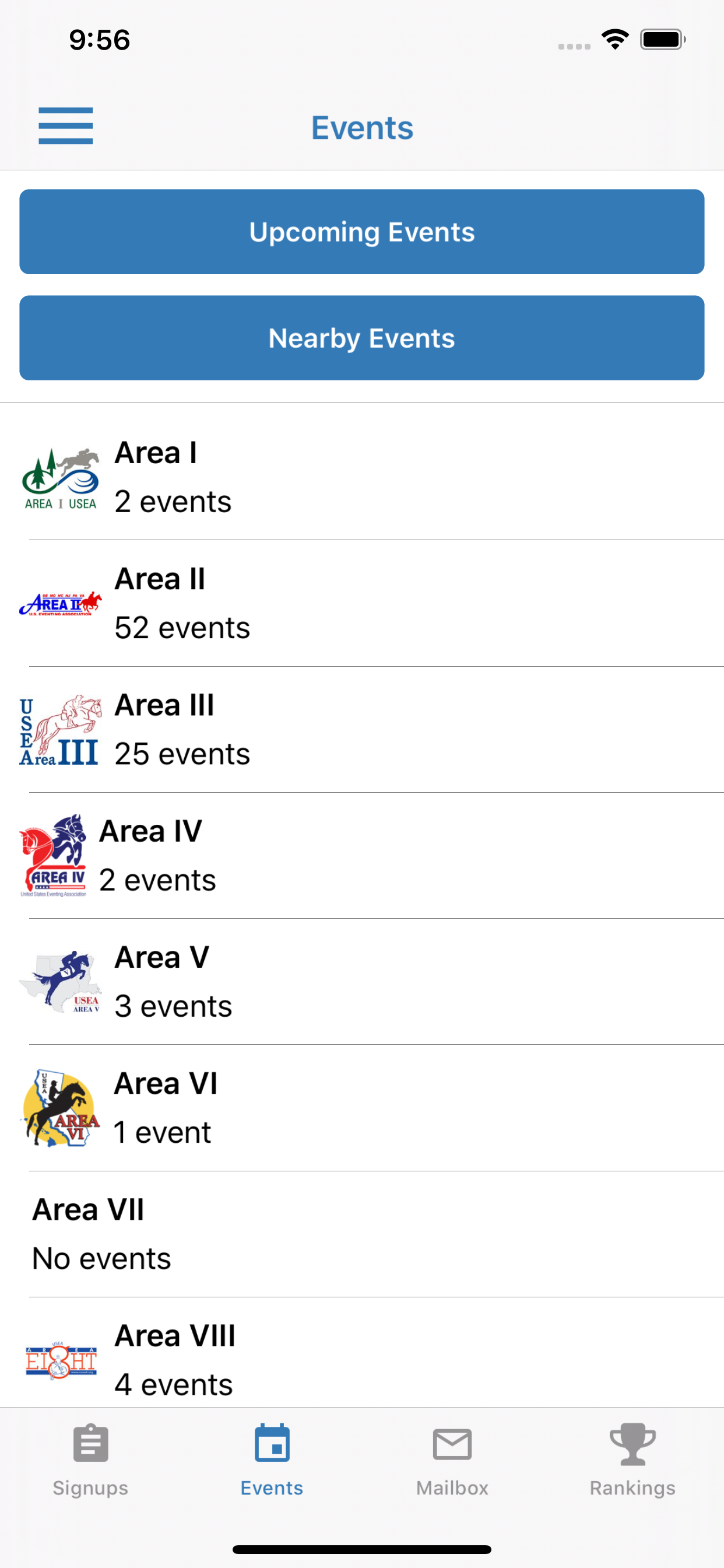 Eventing Volunteers screenshot 3