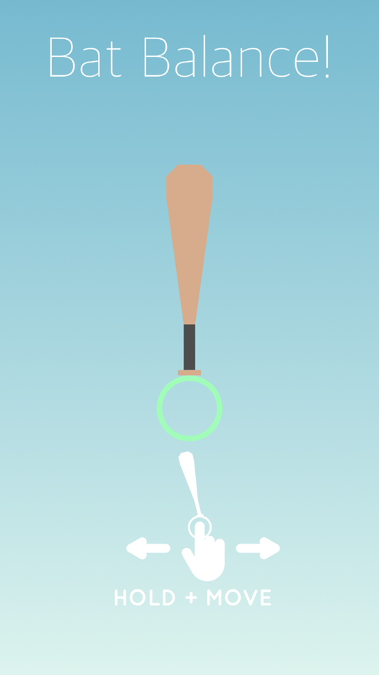 #1. Bat Balance! (iOS) 由: Aidan Sabourin