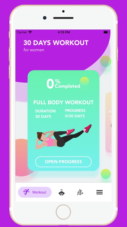 30 days workout for women screenshot-4