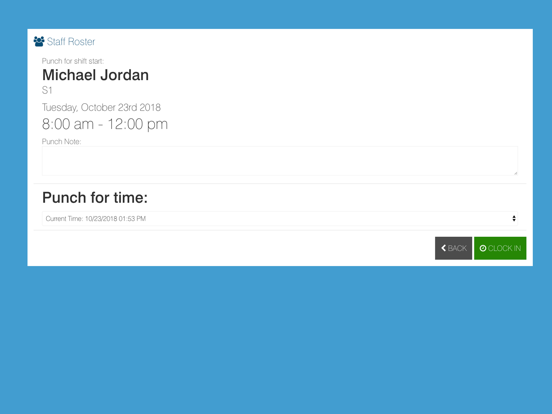 SubItUp Timeclock screenshot 8