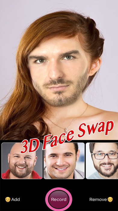 Screenshot #1 pour Face Swap Video 3D