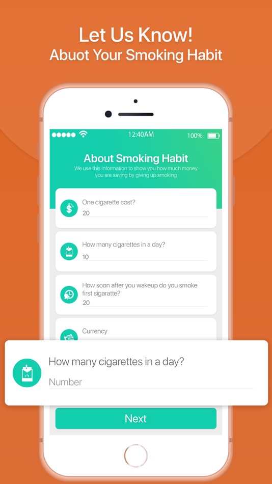 Quit Smoking Tracker - 1.0.3 - (iOS)
