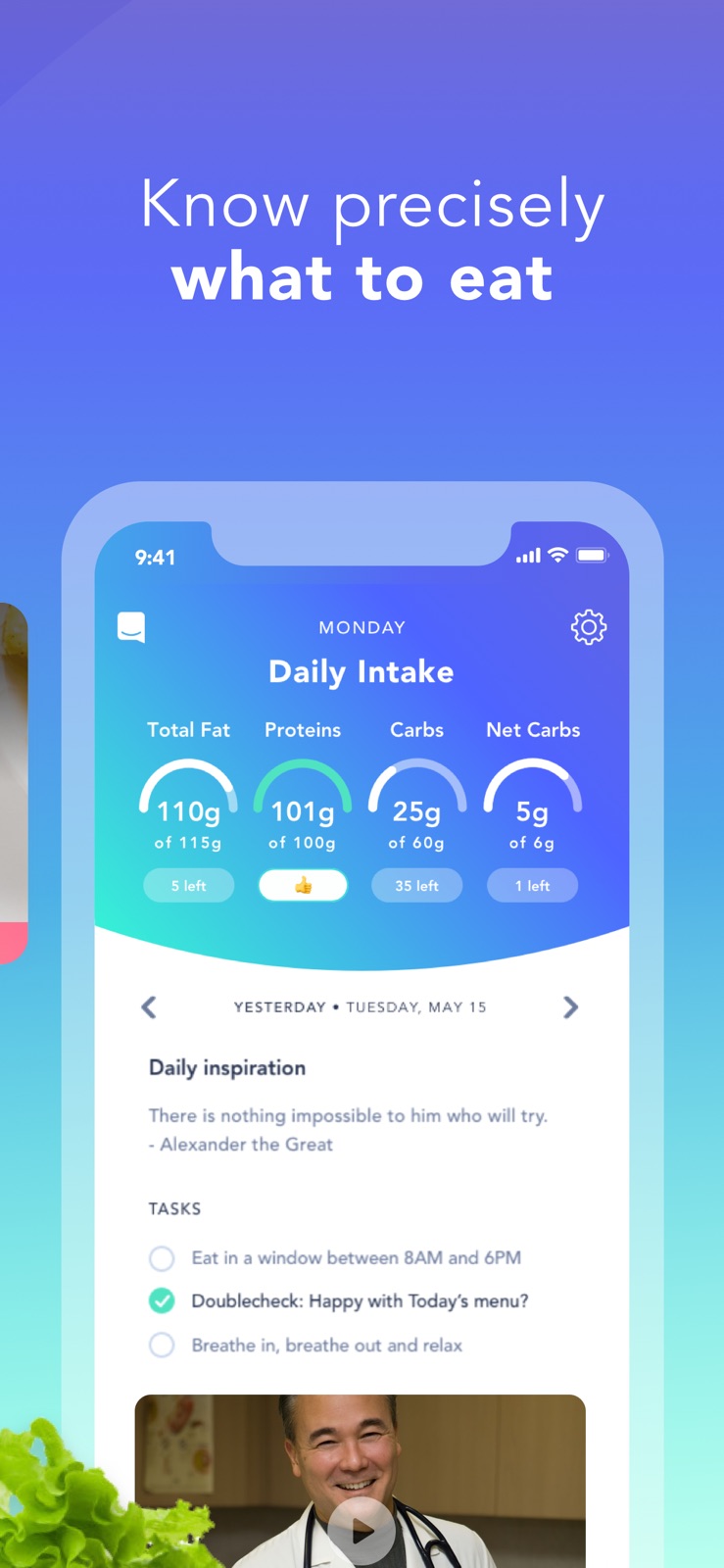 Suggestic - Precision Eating iphone screenshot 2