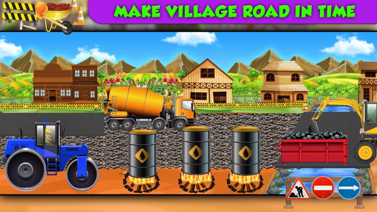 Village Road Construction Sim