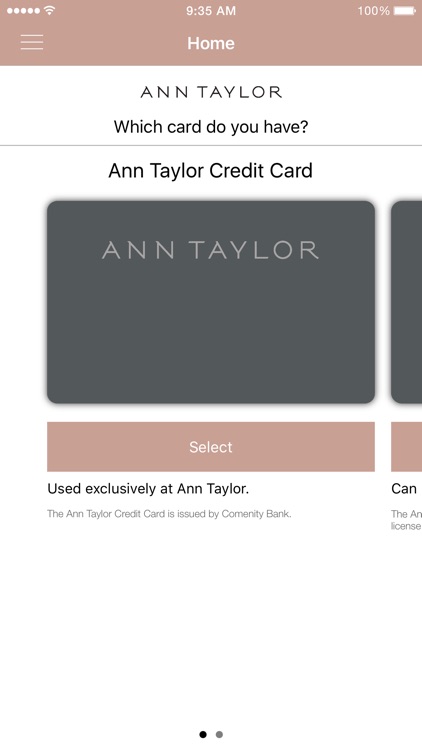 Ann Taylor Card