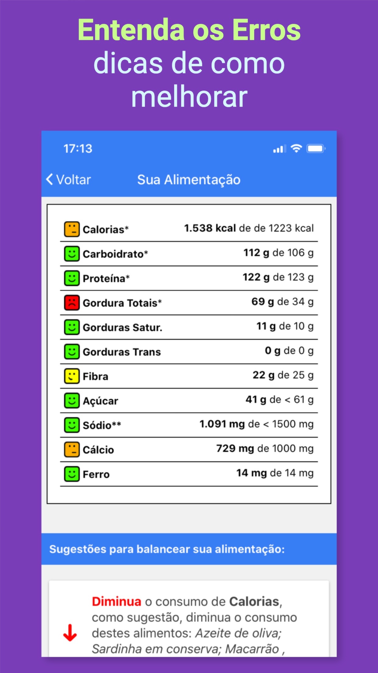 Screenshot do app Vitamenu - Dieta com Saúde