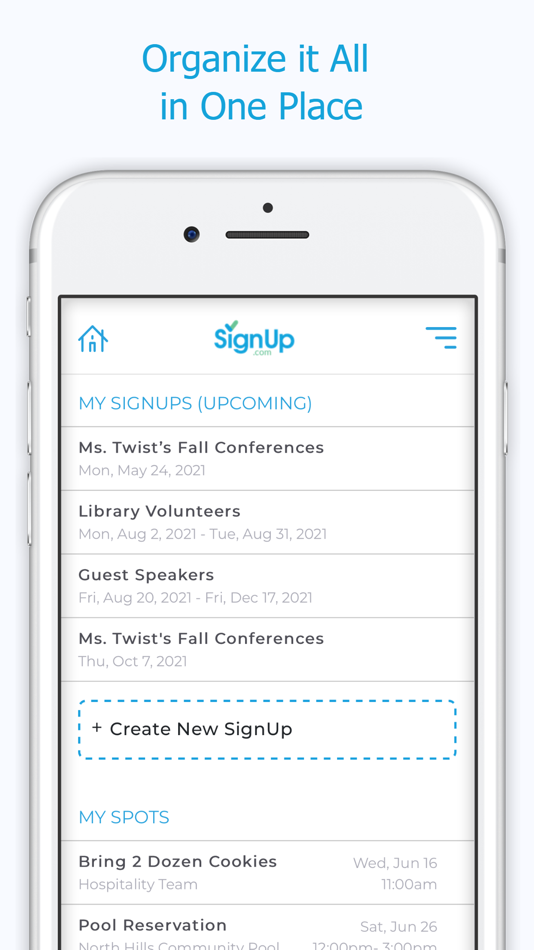 #2. Sign Up by SignUp.com (iOS) 由: VOLUNTEERSPOT, INC.