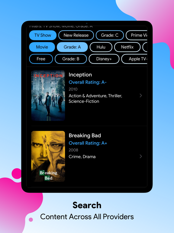 Gatsby: TV Guide & Tracker App screenshot 3