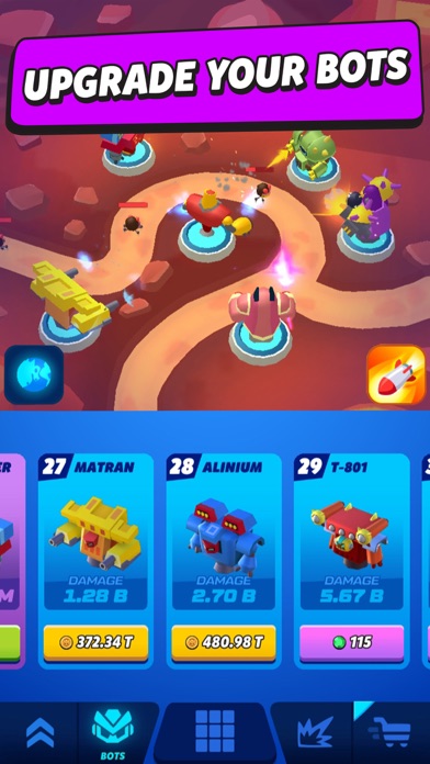 Merge Tower Bots screenshot 5