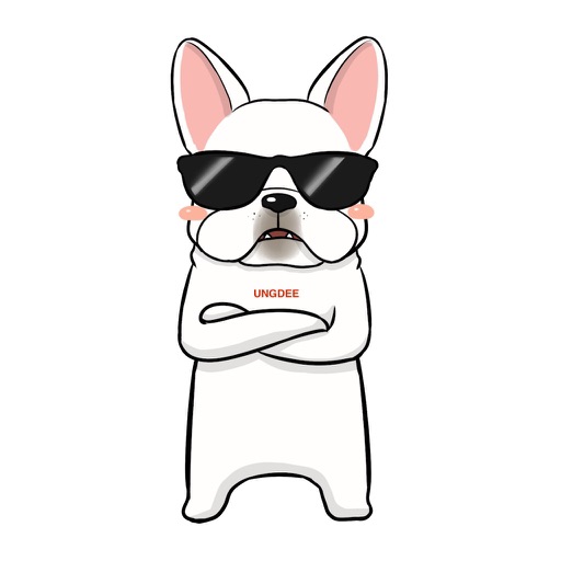 French Bulldog Stickers Ungdee