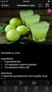 juice recipes encyclopedia iphone screenshot 2