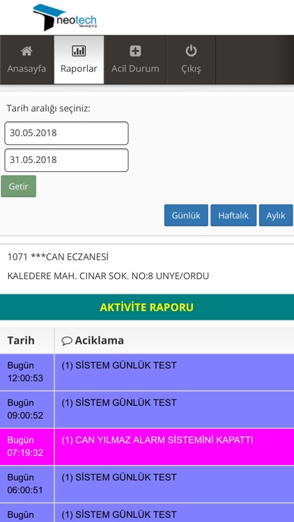 Neotech Güvenlik screenshot-5