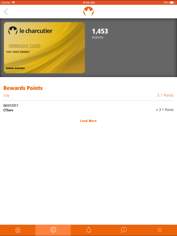 Le Charcutier Rewards iPad screenshot 4 - Food & Drink app