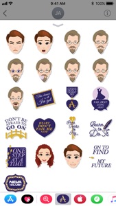 Anastasia Stickers screenshot #3 for iPhone