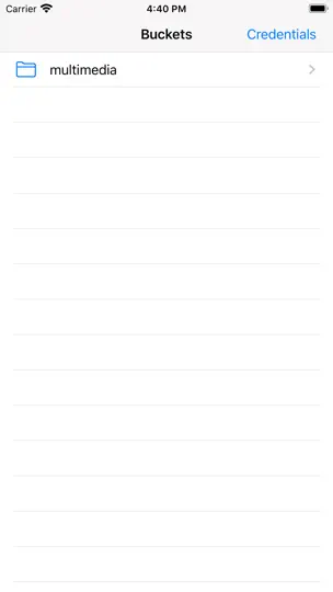 Screenshot von E2 Explorer auf dem iPhone 2