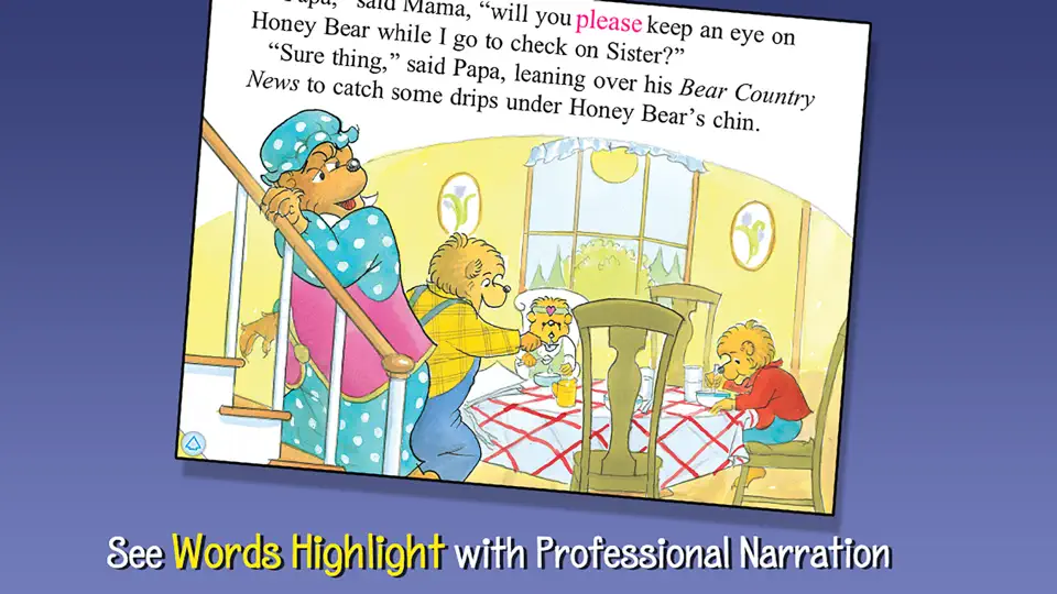 The Berenstain Bears Sick Days iPhone Screenshot 2