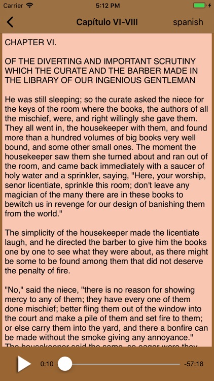 Spanish Dual Text and Audio