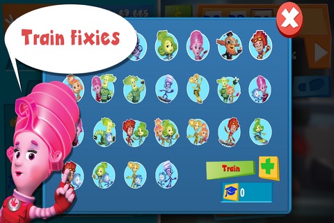 Fixi-click game with cartoons screenshot 4