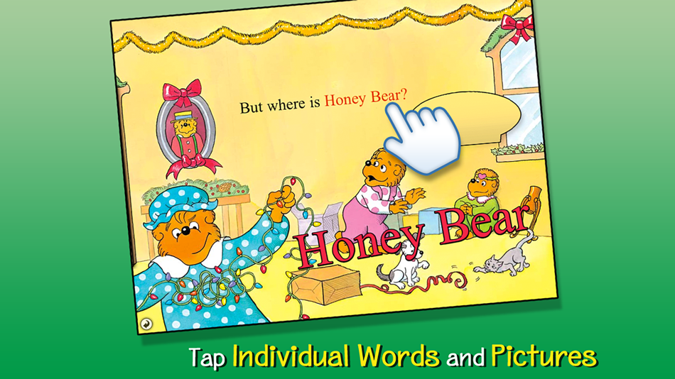 #3. Berenstain Bears Trim the Tree (iOS) Podle: Oceanhouse Media