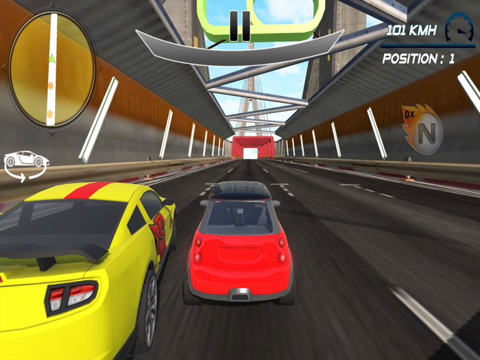 Drag Race Fast Highway Racing