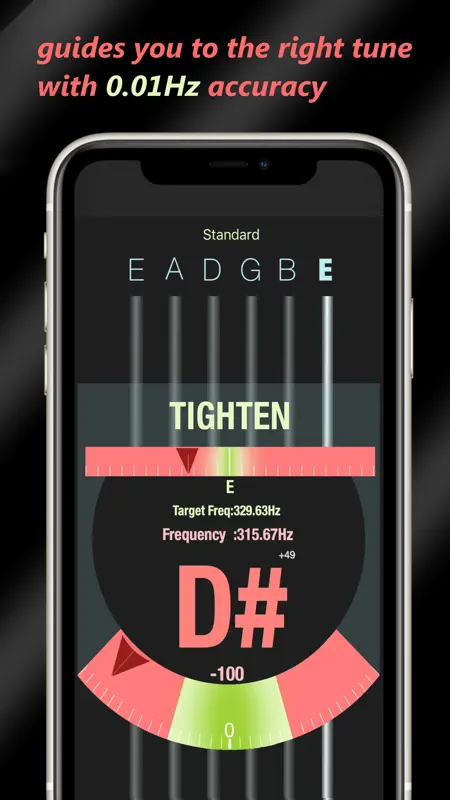 Guitar Tuner - Pro Accuracy screenshot 2 of 5