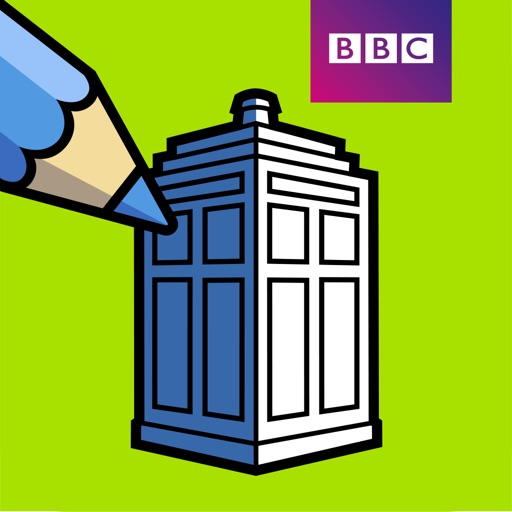 BBC Colouring: Doctor Who icon