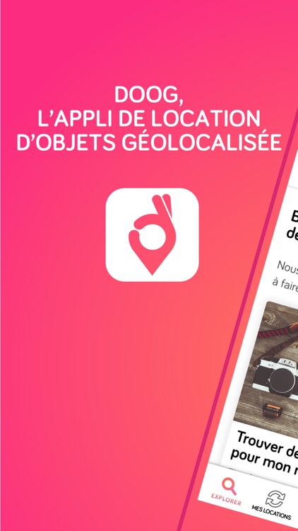 Doog, location d'objets