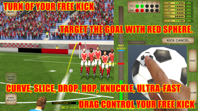 Soccer Free Kick Shootout iPhone screenshot