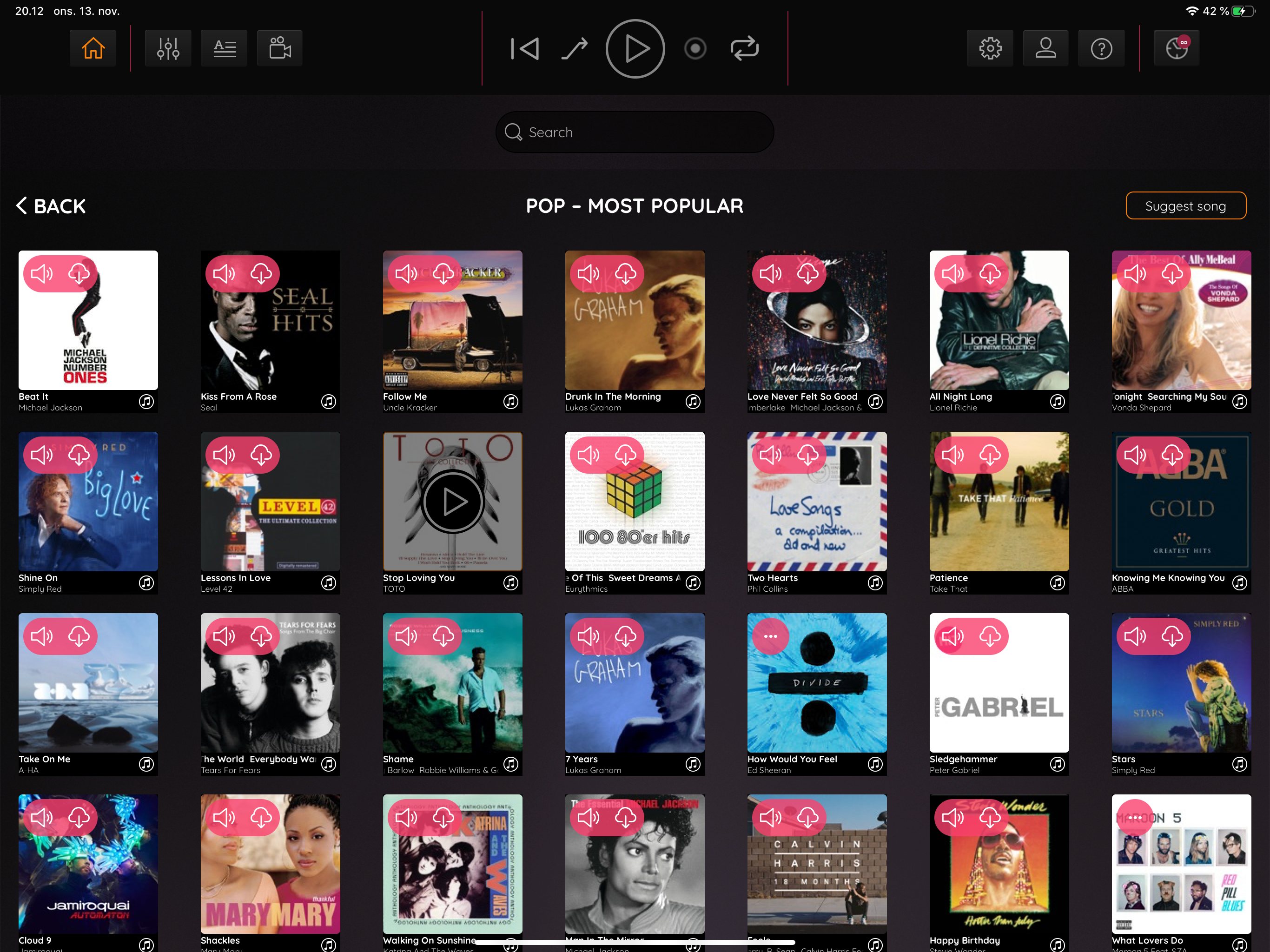 JamFactory - Multitrack Tunes screenshot 18