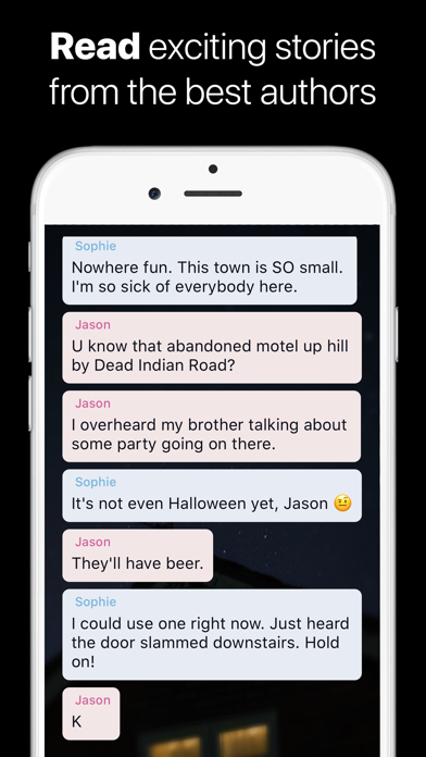 Whisper - scary chat stories Screenshot