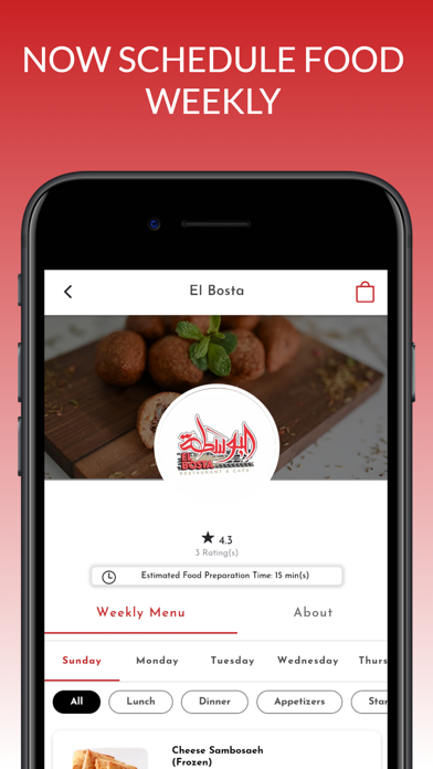 TOM: Fresh Home Made Food App Screenshot