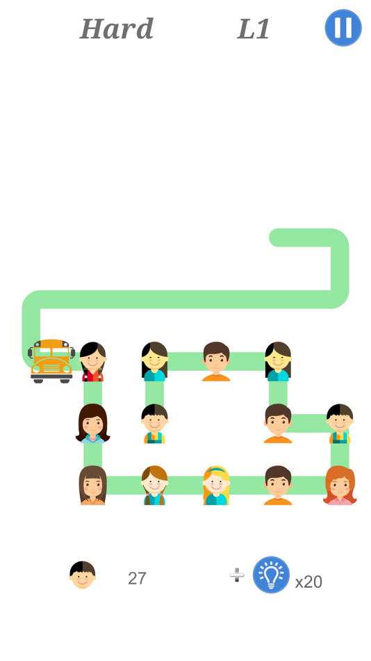 #4. School Bus Pickup Puzzle (iOS) 由: ZIROTEK Corp.