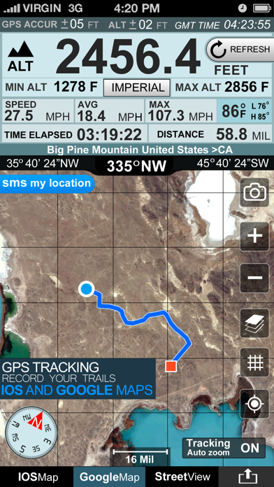 Altimeter GPS+ (Speedometer) screenshot 2